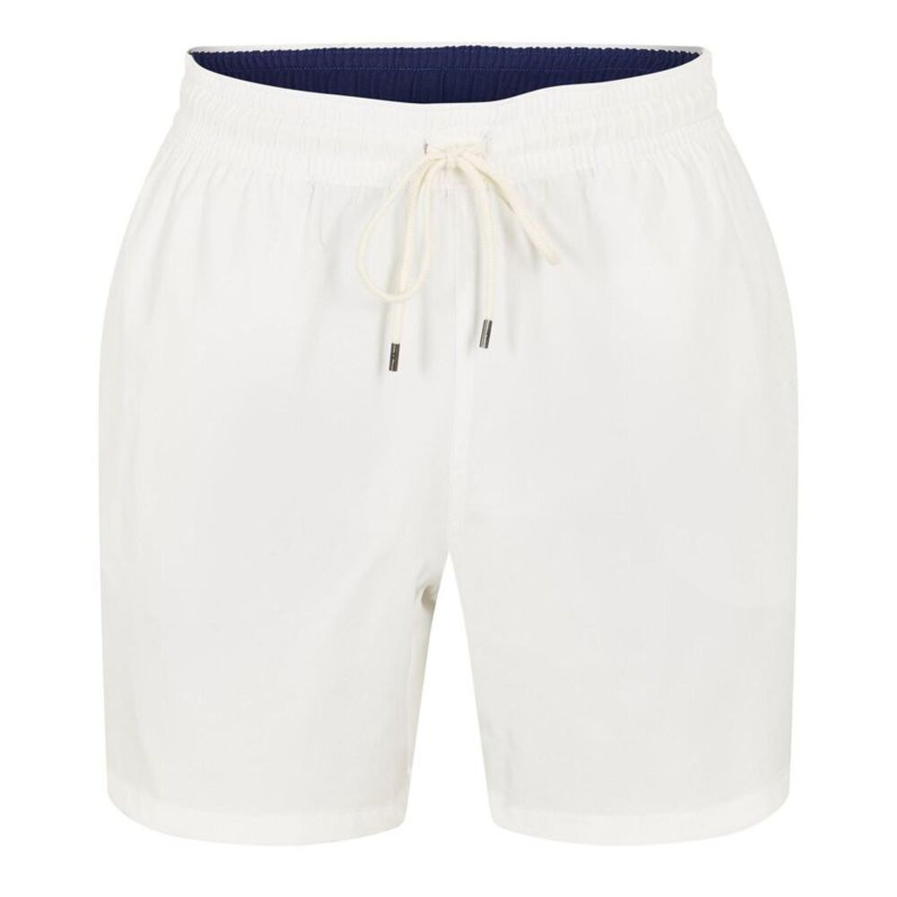 Ralph Lauren Mens Traveller Swim Shorts / White